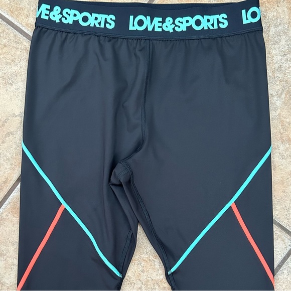 LOVE & SPORTS Workout Leggings (Large) - Picture 3 of 11